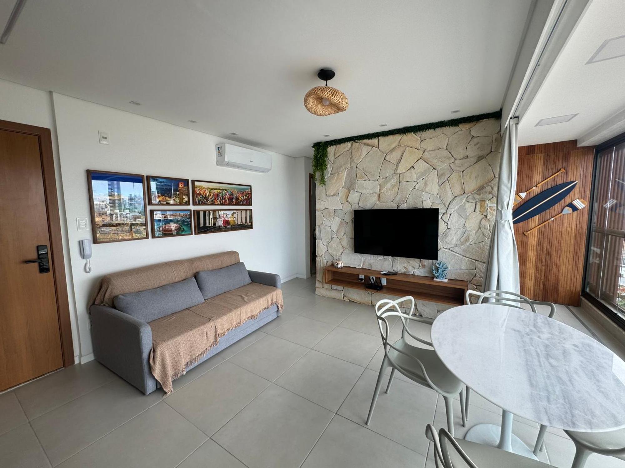 Apartment Farol Da Barra Bp1201 Vista Mar Barra *
